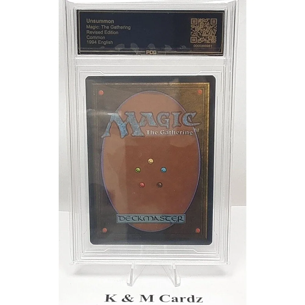 MTG - Revised - Unsummon - Graded - PCG 9.5 - Vintage